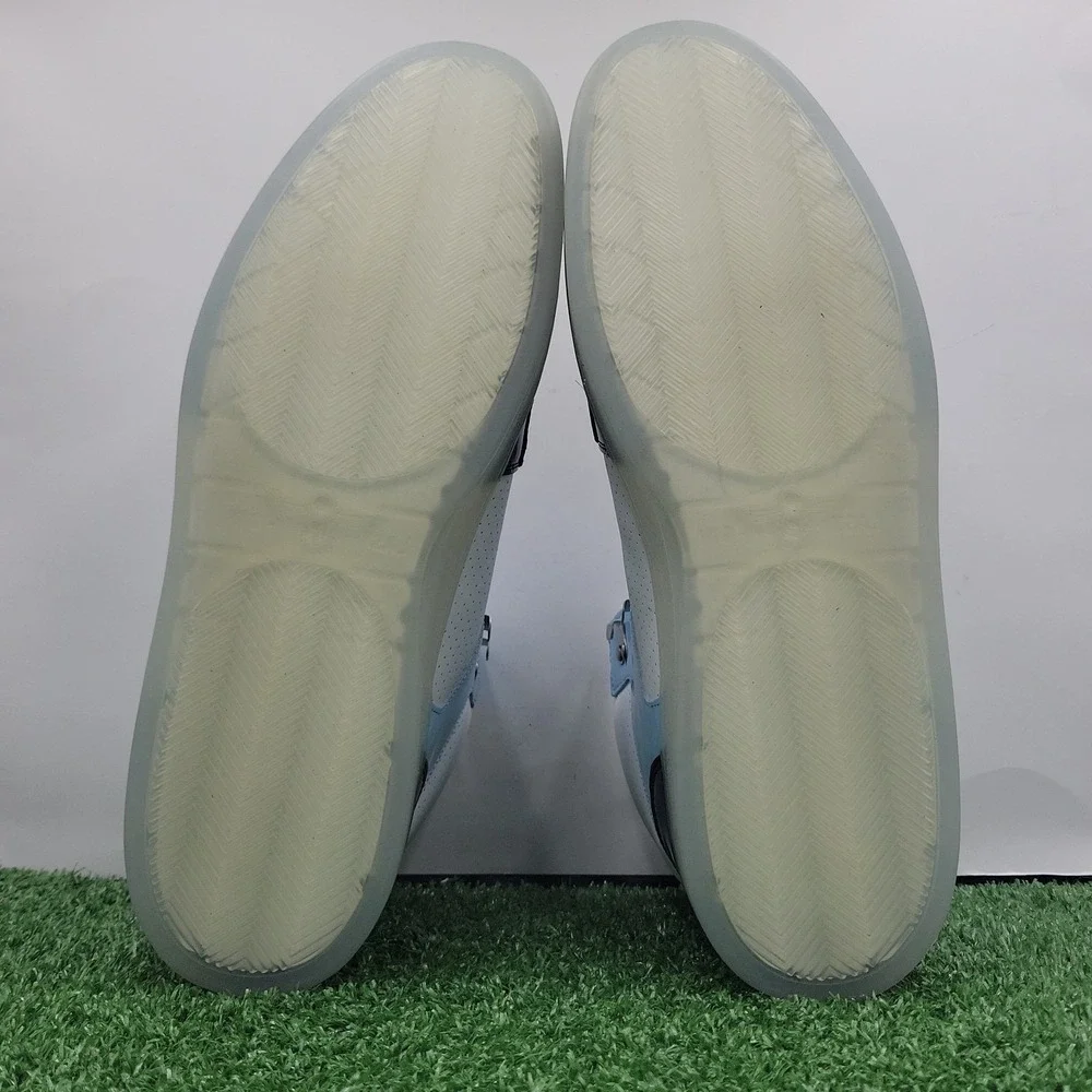 New Creative Recreation Cesario Hi Xxi Mens Size Shoes 15 Blue Sky White Sneaker